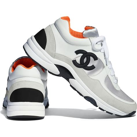 orange chanel sneakers|Chanel sneakers price.